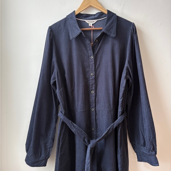 NWT Boden Corduroy Midi Shirt Dress - Picture 8 of 14